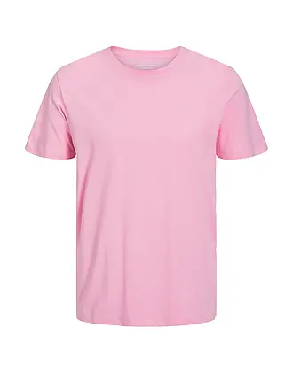 JACK & JONES | T-Shirt Slim Fit "JJEORGANIC" | rosa